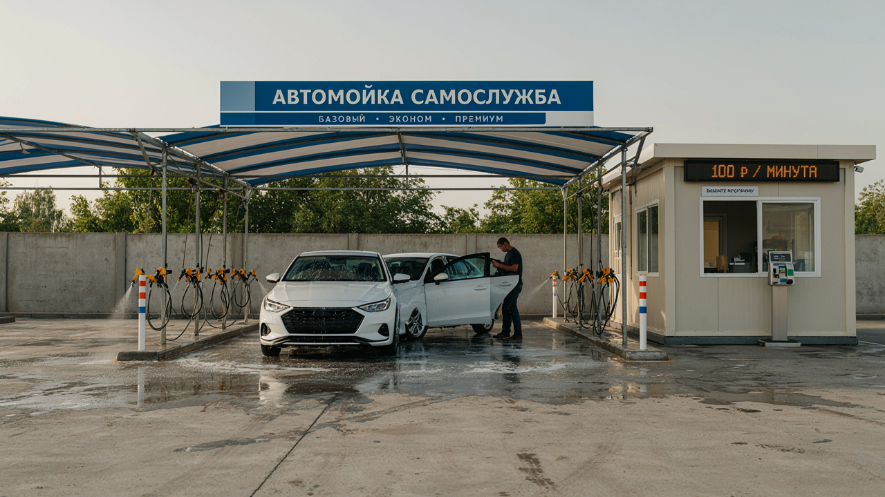 Как устроена автомобильная мойка самообслуживания: принцип работы, ключевые узлы и где купить оборудование в Балакове
